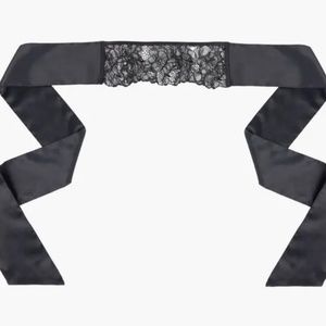 Savage x Fenty NWT Lace Eye Mask Black